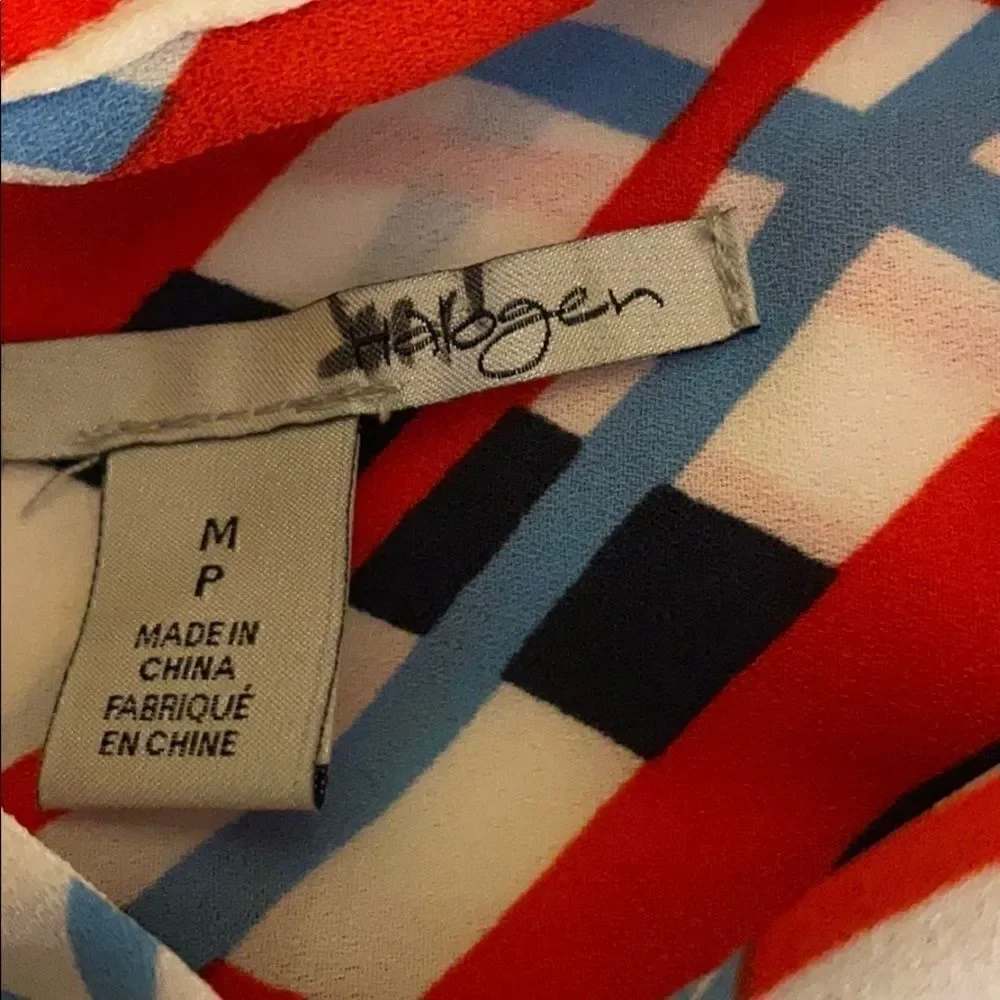 Halogen print blouse  size M/P